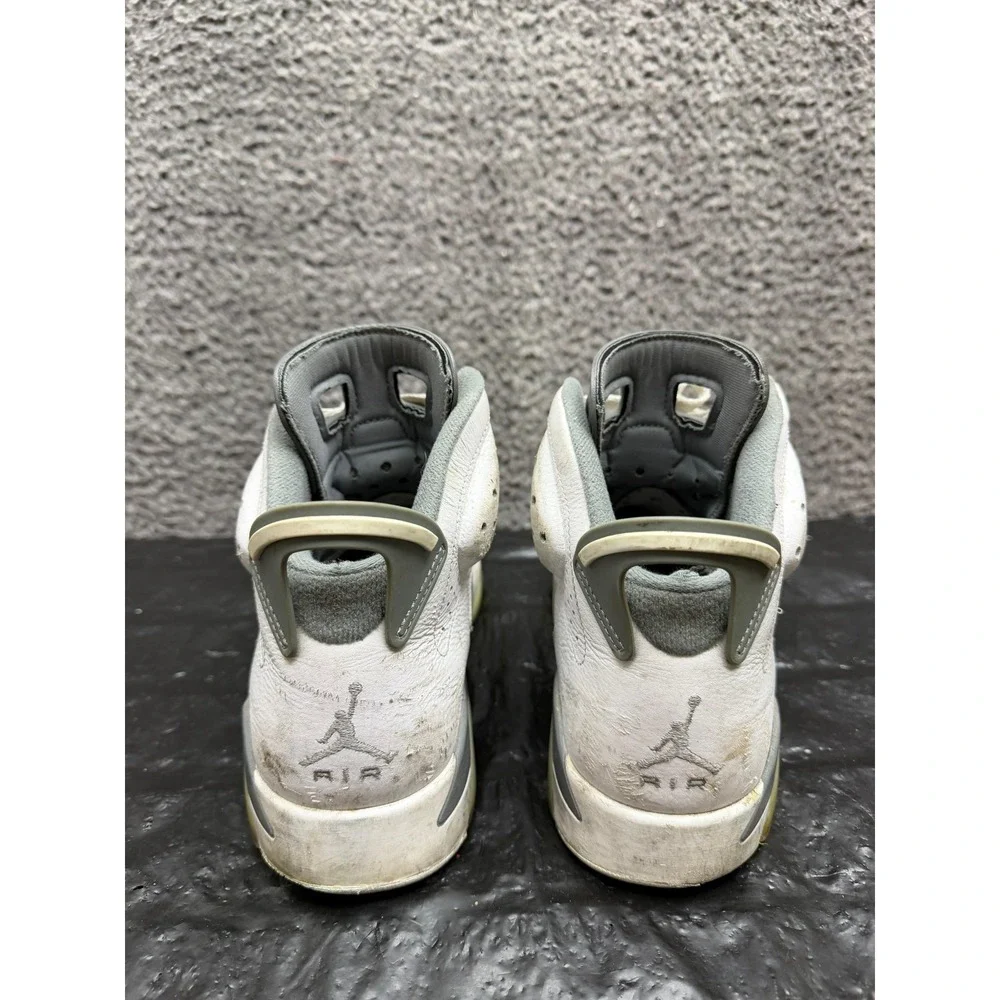 Air Jordan 6 Retro Cool Grey High Top Sneakers CT8529-100 Mens Size 9 US